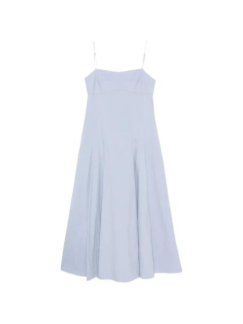 St. Agni pleated cotton dress - Blue - zdjęcie produktu nr 1