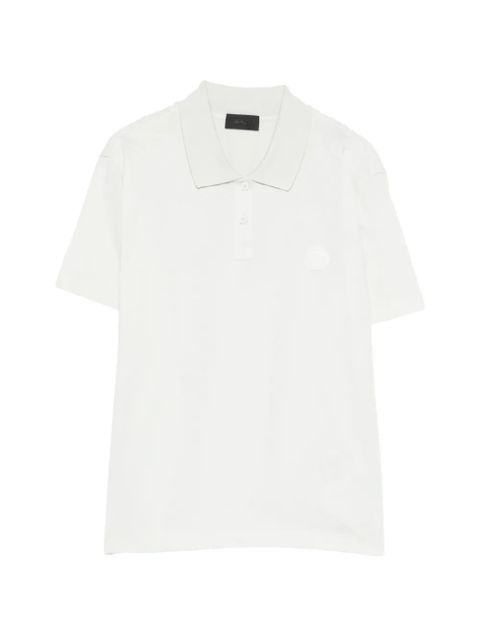 Moncler logo-patch polo top - Green - zdjęcie produktu nr 1