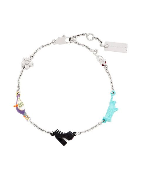 Marc Jacobs charm-station bracelet - Silver - zdjęcie produktu nr 1