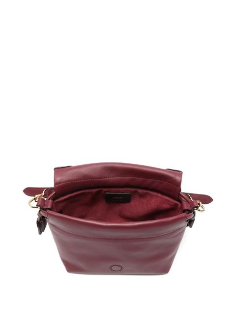 FENDI small Mamma Baguette leather tote bag - Red