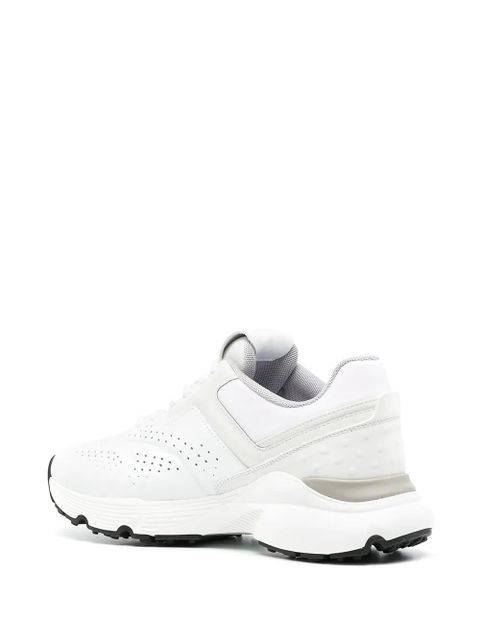 Tod's perforated low-top sneakers - White