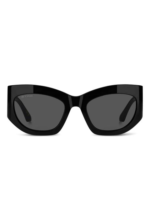 ETRO geometric-frame sunglasses - Black - zdjęcie produktu nr 1