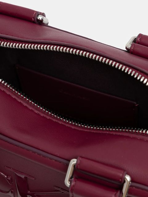 Calvin Klein torebka kolor bordowy LV04F3411G