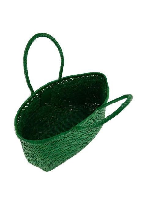 DRAGON DIFFUSION Triple Jump leather shoulder bag - Green