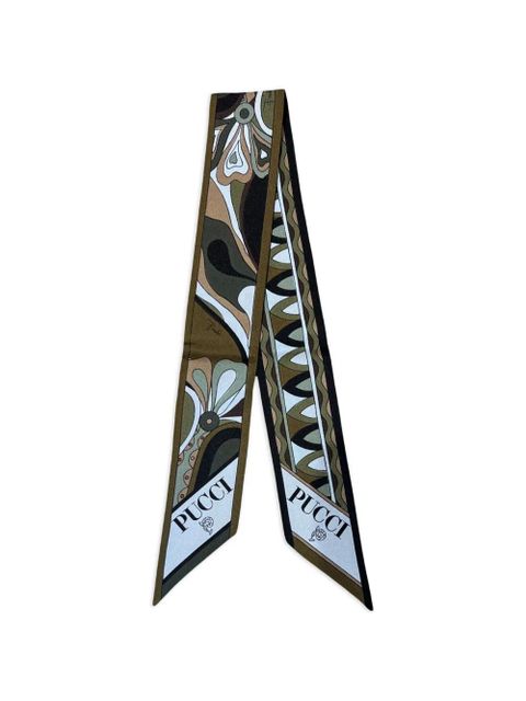 PUCCI floral bandeau - Brown - zdjęcie produktu nr 1