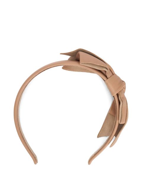 Valentino Garavani bow headband - Neutrals