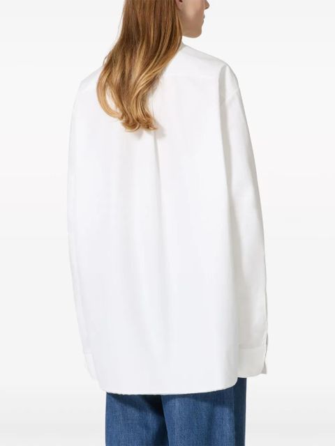 Valentino Garavani Compact embroidered shirt - White