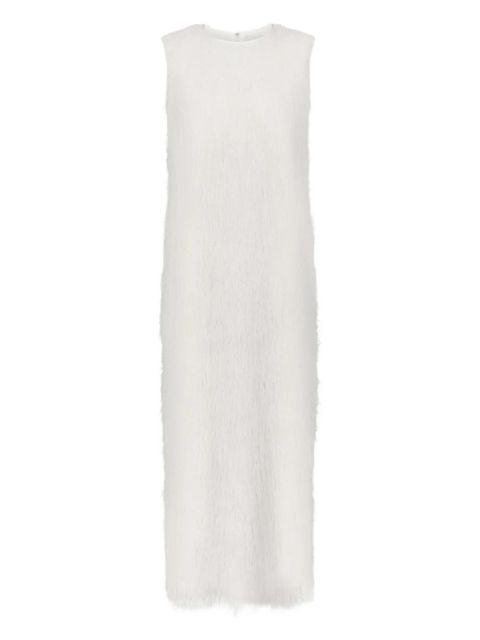 LouLou de Saison Tiwa fringed midi dress - White - zdjęcie produktu nr 1