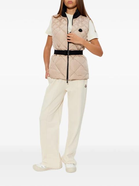 Moncler quilted belted gilet - Neutrals - zdjęcie produktu nr 2
