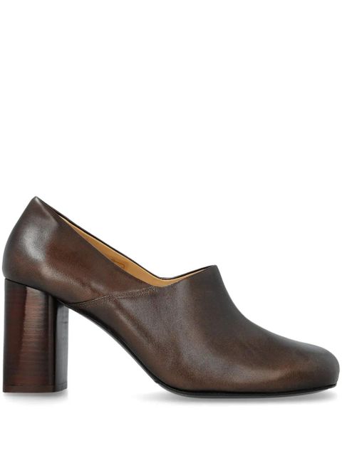 LEMAIRE Anatomic leather pumps - Brown - zdjęcie produktu nr 1