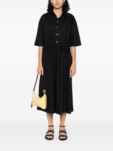 PINKO cotton midi dress - Black