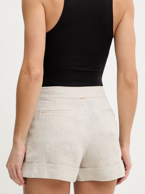 Twinset szorty z dodatkiem lnu - zdjęcie produktu nr 2