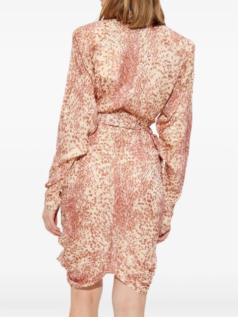ISABEL MARANT Cleora mini dress - Pink