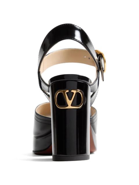 Valentino Garavani Fawcette platform sandals - Black