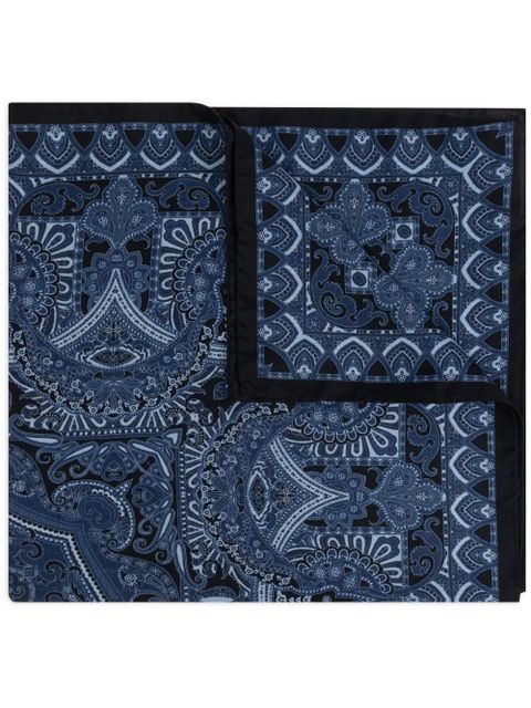 ETRO silk scarf - Blue - zdjęcie produktu nr 1