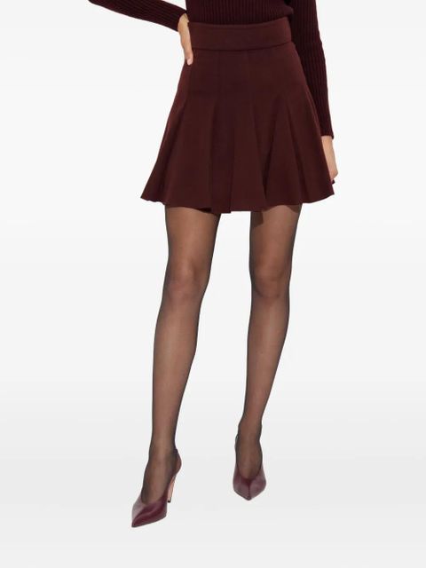 Max Mara Brava pleated mini skirt - Red - zdjęcie produktu nr 2