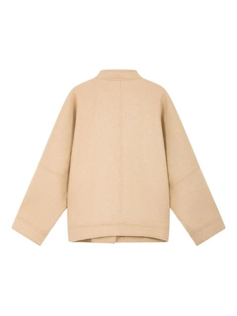 Max Mara buckled chaquetón jacket - Neutrals - zdjęcie produktu nr 2