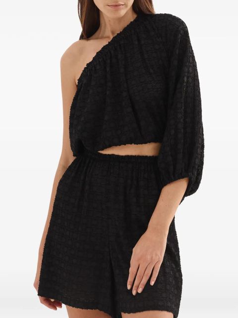 ERES twist asymmetric top - Black