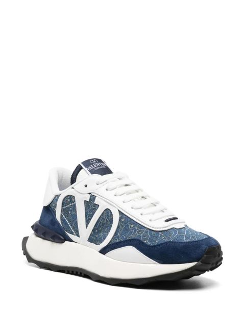 Valentino Garavani Lacerunner chunky sneakers - Blue