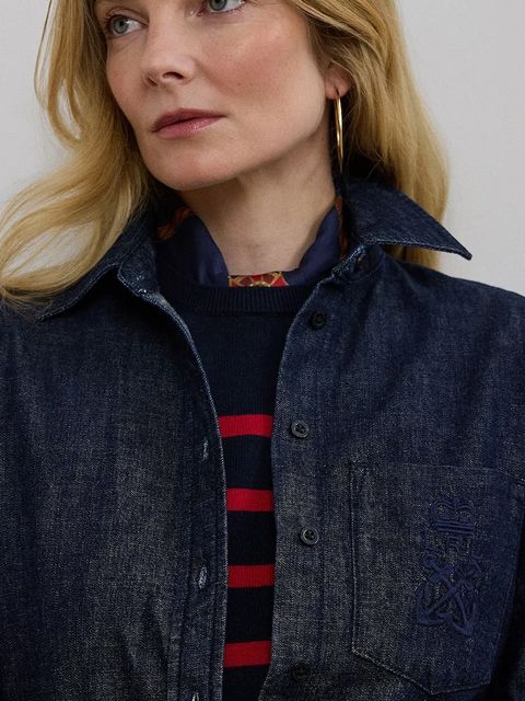 Lauren Ralph Lauren koszula jeansowa