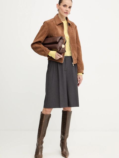 Morgan kurtka kolor brązowy przejściowa GPOKEL - zdjęcie produktu nr 2