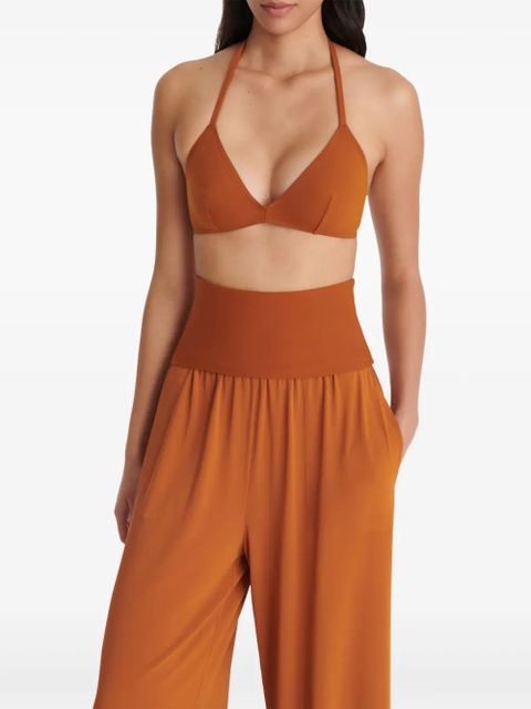 ERES Dao high-waisted trousers - Brown