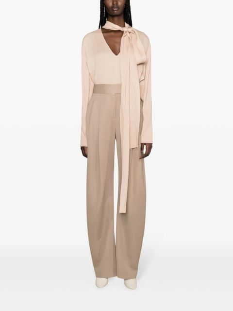 Givenchy scarf-detail silk blouse - Pink