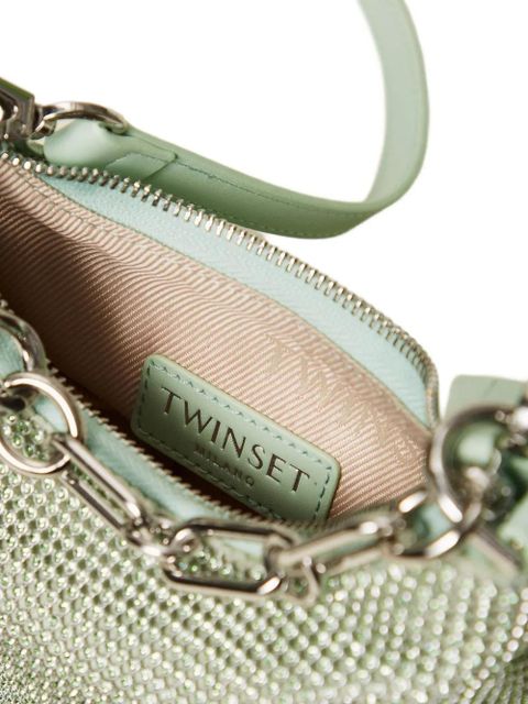 TWINSET chain tassel shoulder bag - Green