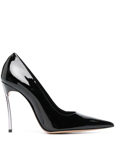 Casadei Superblade 100mm pointed-toe pumps - Black - zdjęcie produktu nr 1