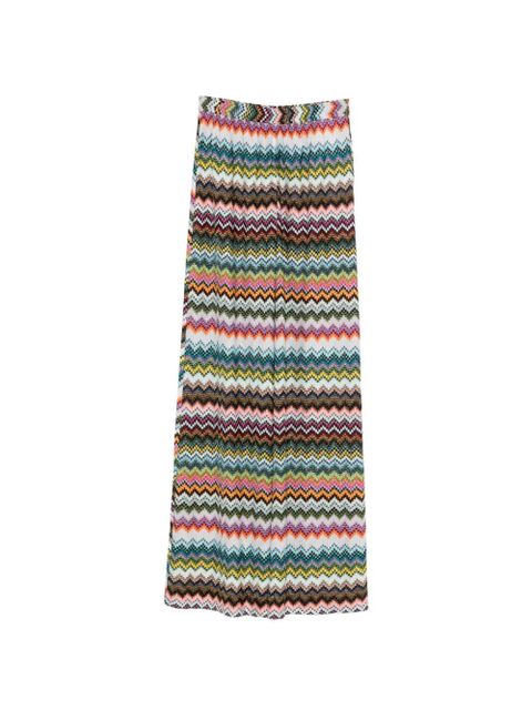 Missoni Chevron trousers - White