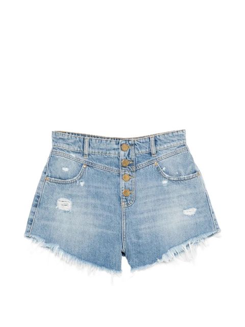 PINKO distressed frayed shorts - Blue - zdjęcie produktu nr 1