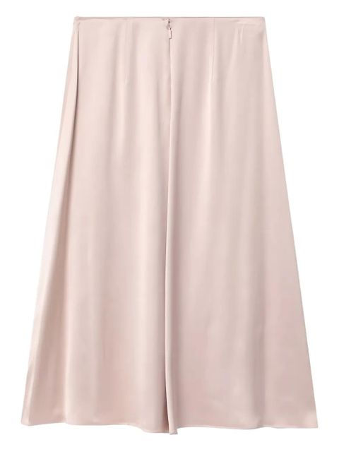 FENDI silk midi skirt - Neutrals - zdjęcie produktu nr 2