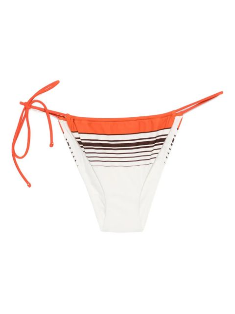 SIR. Destino striped-pattern bikini bottom - White - zdjęcie produktu nr 1