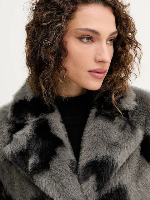 Silvian Heach płaszcz LEMOS kolor szary GPA25490PL