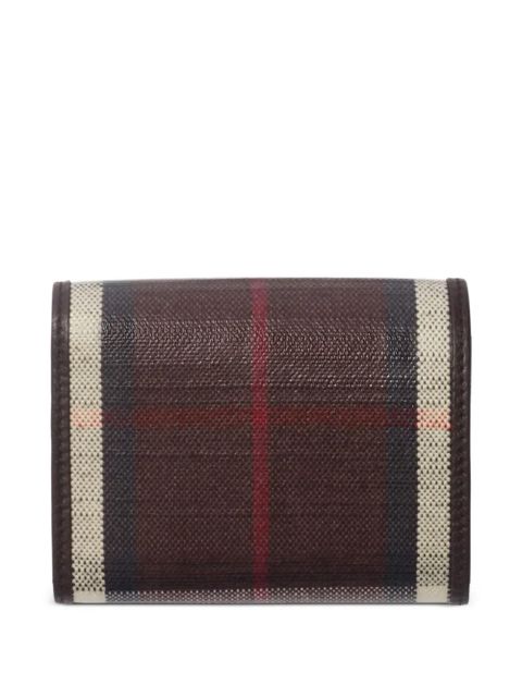 Burberry Highlands compact leather wallet - Red - zdjęcie produktu nr 2