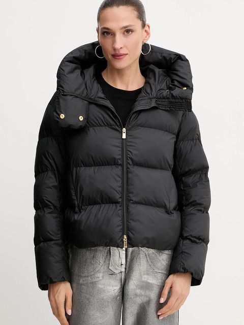 Pinko kurtka kolor czarny zimowa oversize 101602 A2P6 - zdjęcie produktu nr 1