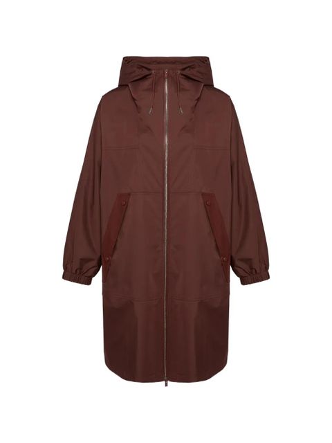 Yves Salomon hooded coat - Brown - zdjęcie produktu nr 1