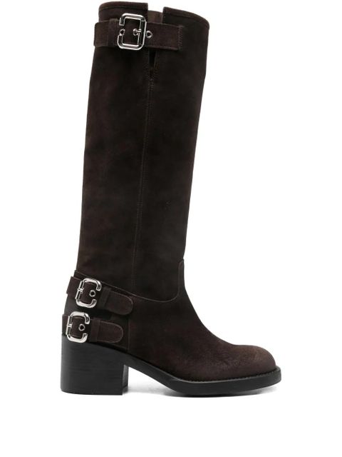 Chloé Dakota knee-high boots - Brown - zdjęcie produktu nr 1