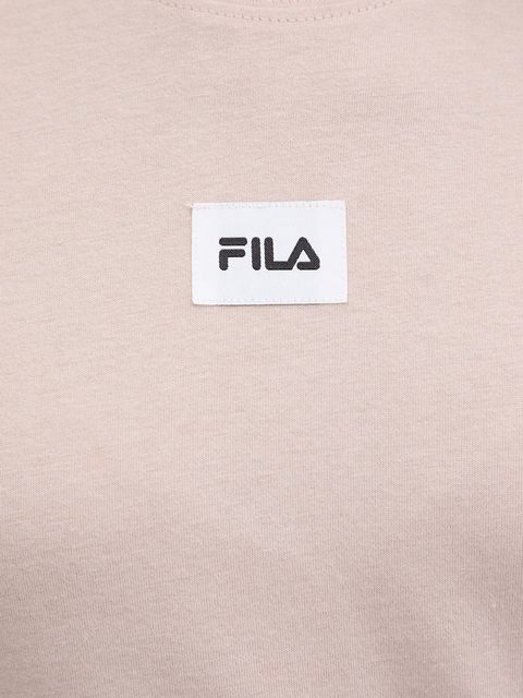 Fila piżama bawełniana damska kolor beżowy bawełniana FPW4218