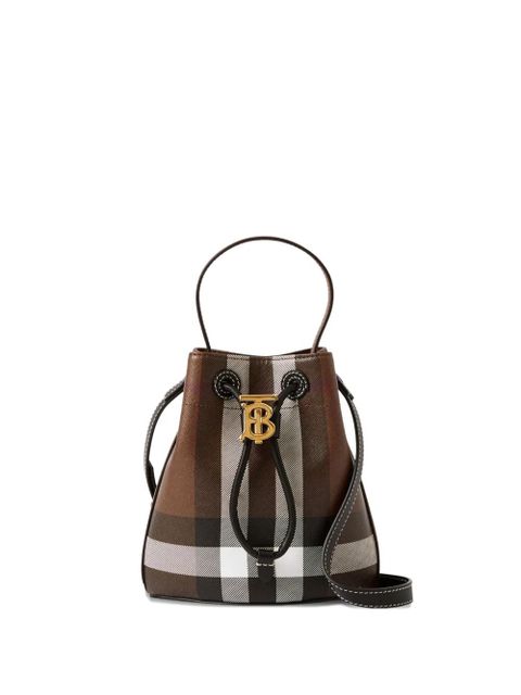Burberry mini TB bucket bag - Brown - zdjęcie produktu nr 1