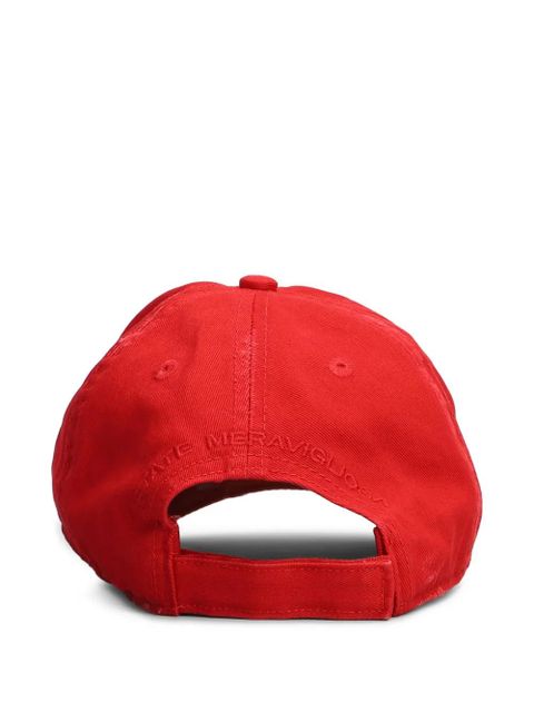 The Attico cotton cap - Red - zdjęcie produktu nr 2