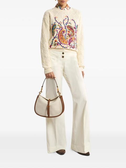 ETRO paisley-print silk shirt - White - zdjęcie produktu nr 2