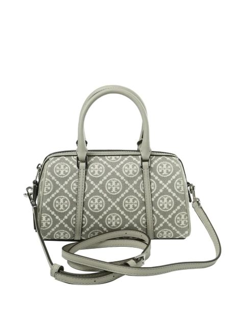 Tory Burch mini T Monogram tote bag - Grey - zdjęcie produktu nr 2