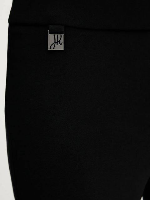 Joseph Ribkoff spodnie damskie kolor czarny dopasowane high waist 144092