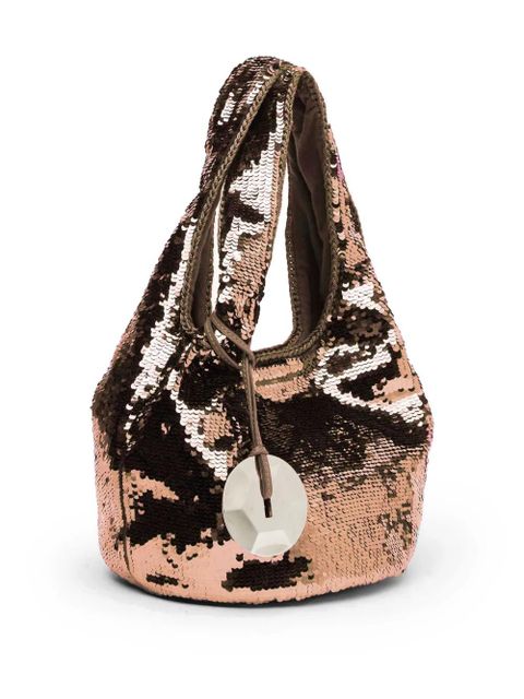 JW Anderson mini sequinned tote bag - Pink