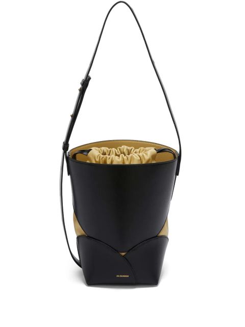 Jil Sander leather bucket bag - Black - zdjęcie produktu nr 1
