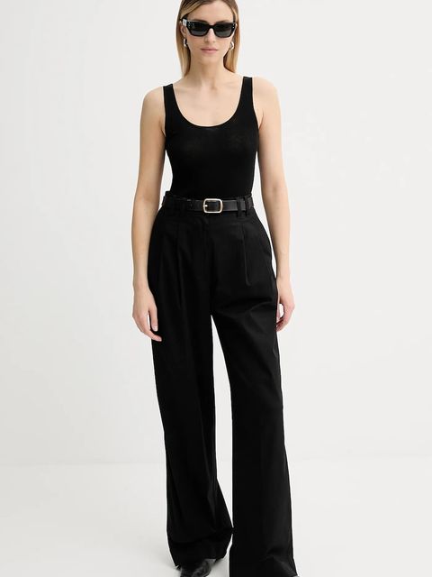 Marc O'Polo top kolor czarny 506500963147