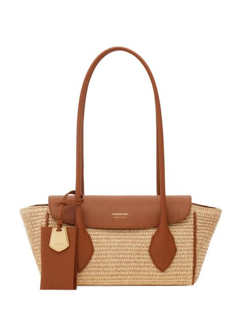Ferragamo small East-West tote bag - Neutrals - zdjęcie produktu nr 1