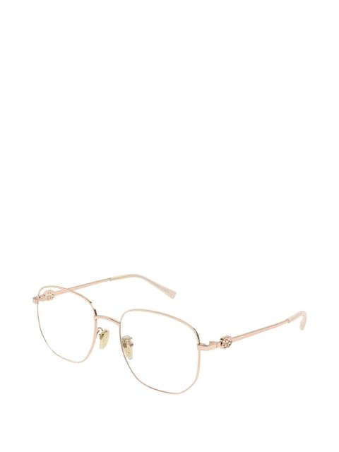 Gucci Eyewear round-frame glasses - Pink - zdjęcie produktu nr 2