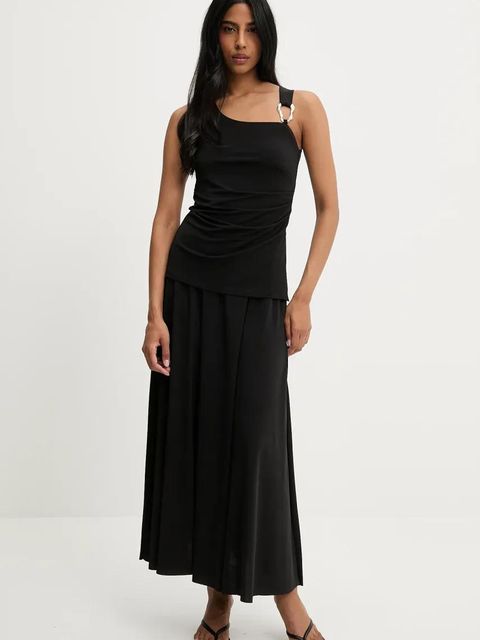 Answear.LAB bluzka i spódnica damski kolor czarny - zdjęcie produktu nr 1